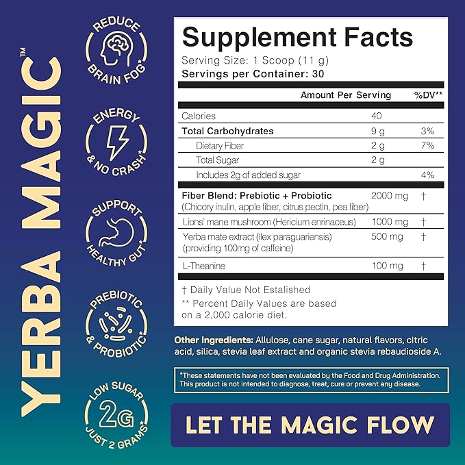 🍑 Yerba Magic en Polvo – Digestión Sana y Figura Ligera