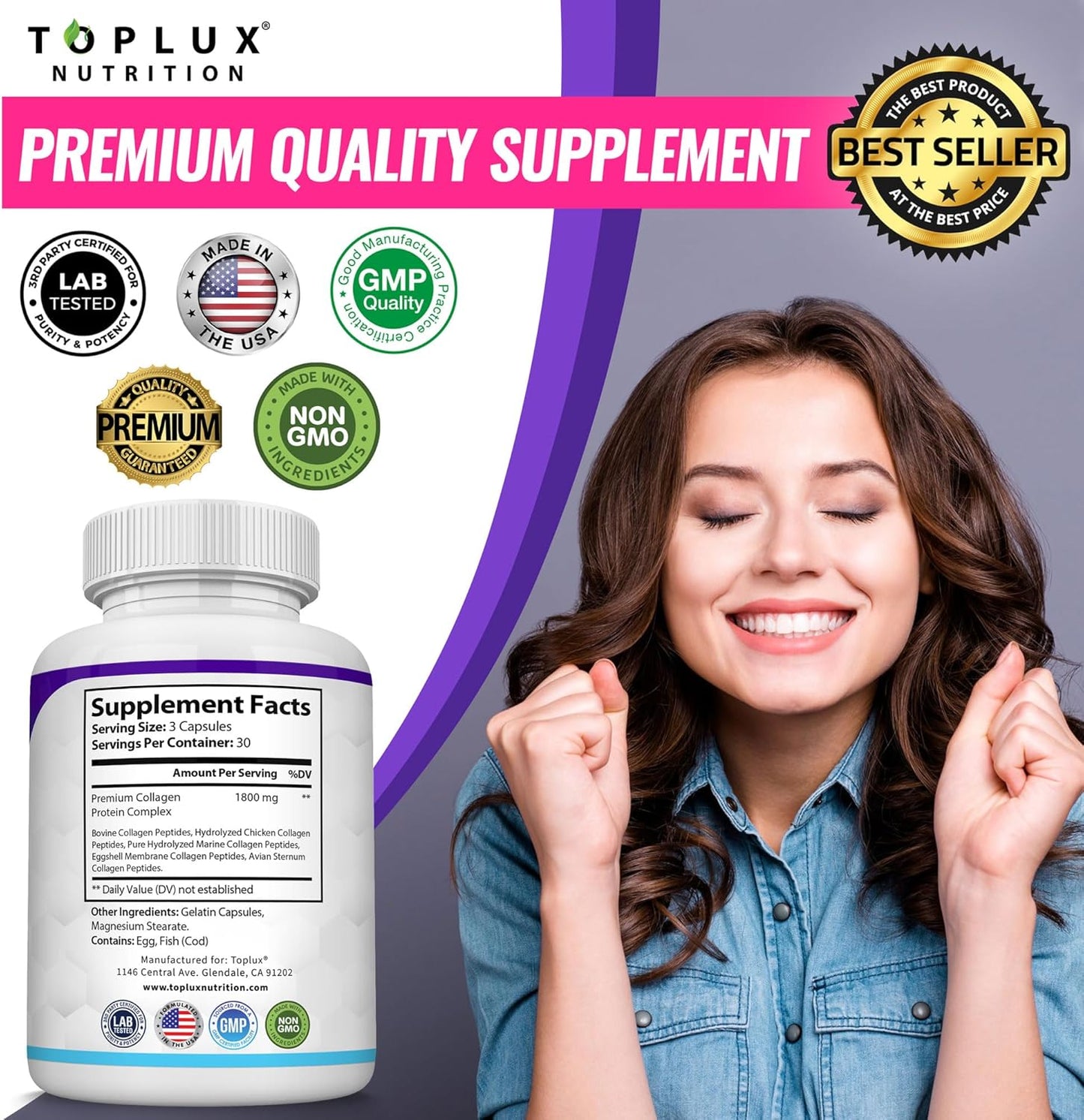 Collageno Peptides ✨Devuélvele a tu cuerpo el colágeno que dejó de producir💊