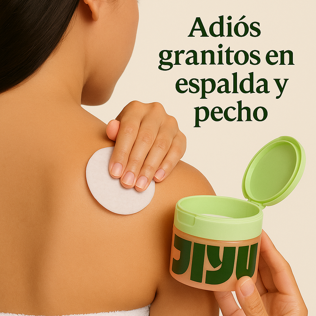 JiYu 🚫 Adiós granitos y textura áspera… en todas las zonas de tu cuerpo ✨