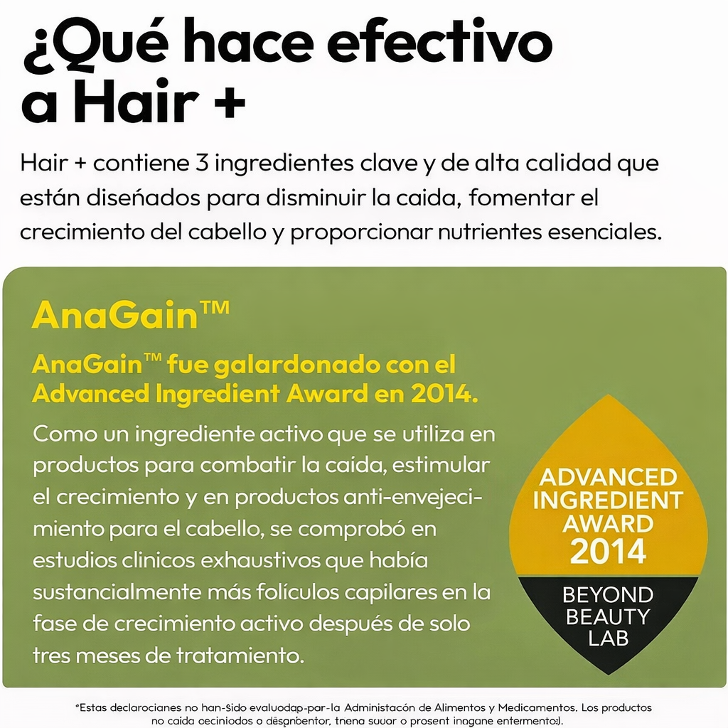 HAIR+ BIGVITA ✨ Recupera un cabello más grueso, lleno y fuerte desde la raíz