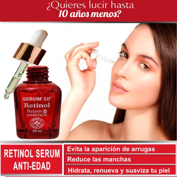 ✨DESCUBRE EL PODER DE RETINOL 10: Piel Firme, Radiante y Rejuvenecida ✨