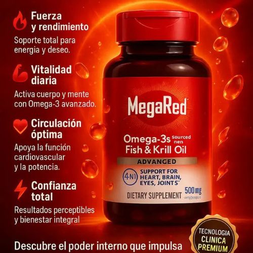 MegaRed 4 en 1 🔥 Activa tu energía masculina desde el interior