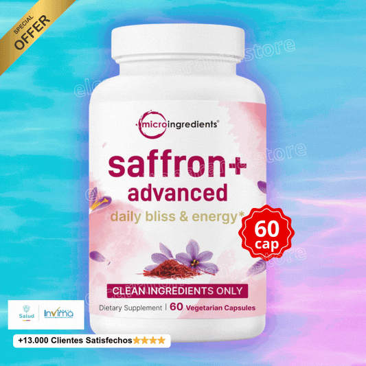 SAFFRON+ 💜 Equilibrio Emocional Natural Para Tu Día a Día😌