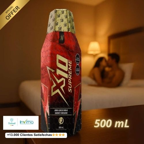 X10 SUPREME⚡Energía y potencia inmediata cuando más lo necesitas😎
