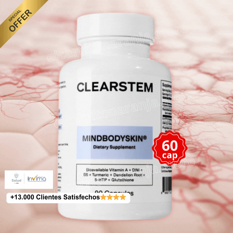 CLEARSTEM 💊 La Nueva Forma de Cuidar Tu Piel: Desde Adentro, No Con 10 Productos