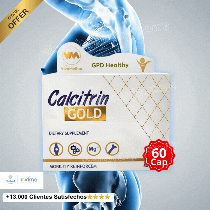 CALCITRIN GOLD 🦴 Recupera Tu Movilidad y Vive Activo Sin Importar la Edad