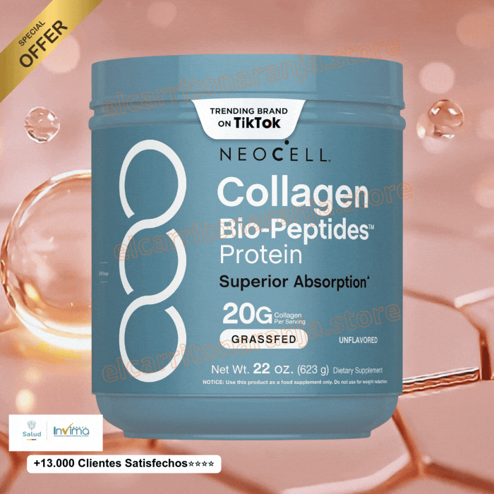 NeoCell Colágeno - Belleza Natural Que Empieza Desde Adentro💖