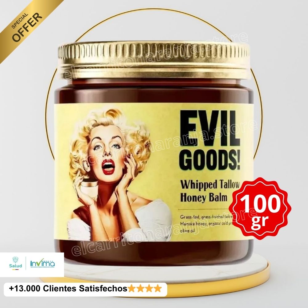 EVIL GOODS 🧴¡Hidratación profunda que repara la piel desde la primera aplicación!