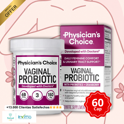VAGINAL PROBIOTIC - 💗🌿 Recupera tu equilibrio íntimo de forma natural