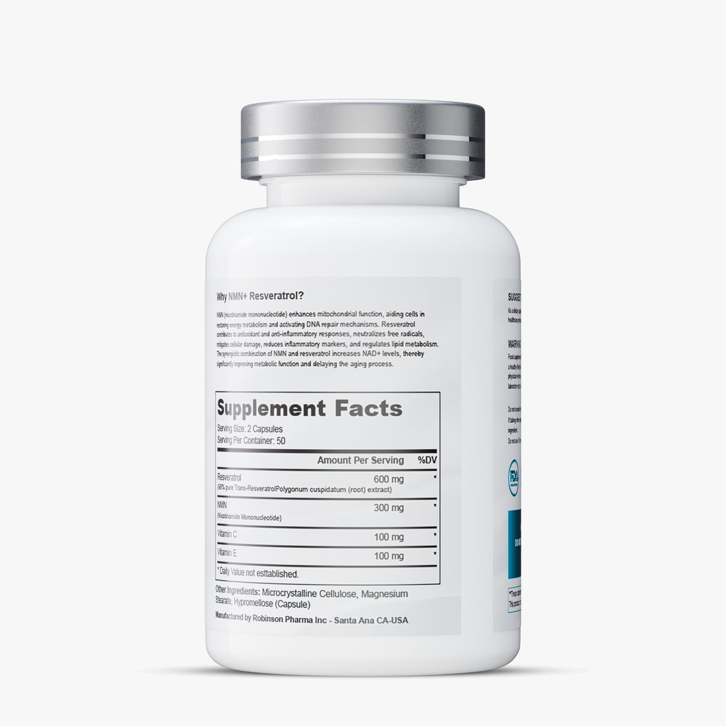 NMN NAD+ Trans-Resveratrol - 🧬 ENVEJECE CON ENERGÍA, NO CON DESGASTE