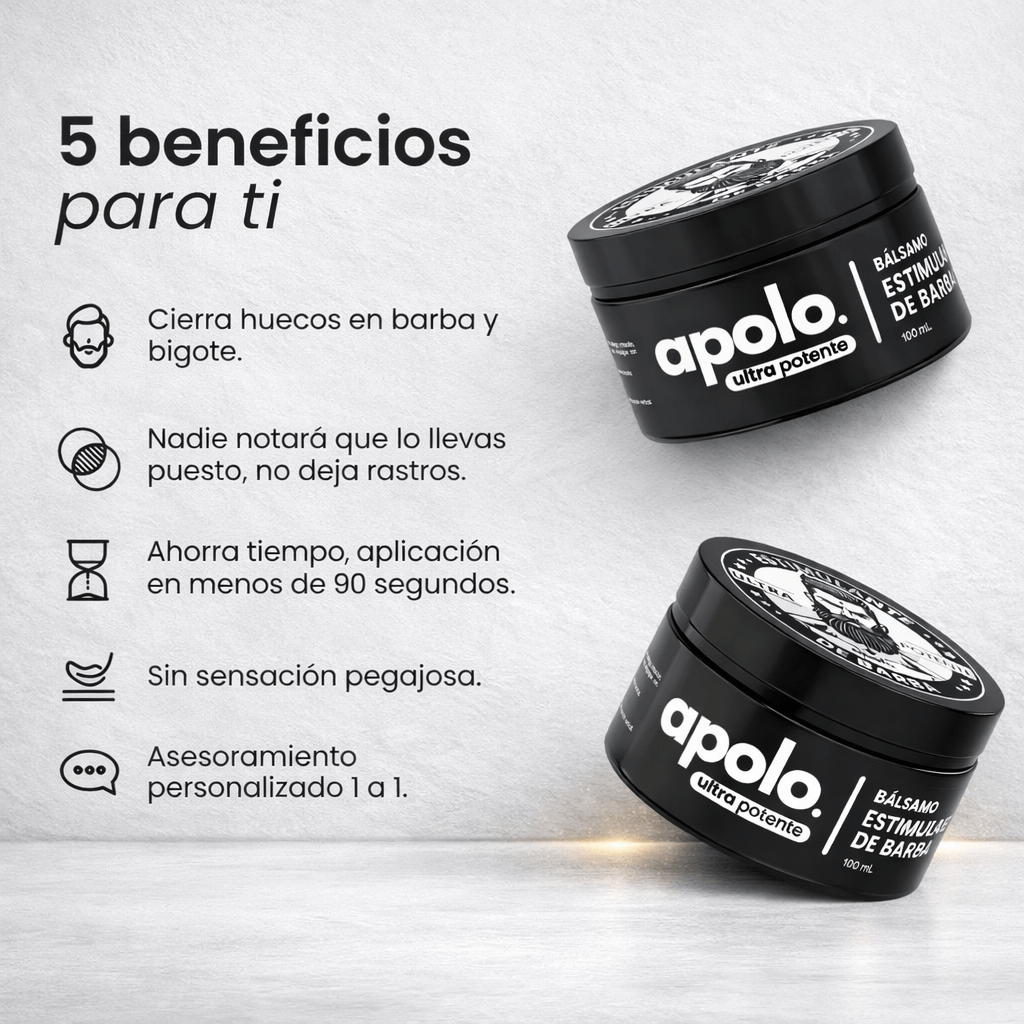 APOLO ⚡ ACTIVA FOLÍCULOS DORMIDOS - ACELERA EL CRECIMIENTO EN 60 DÍAS