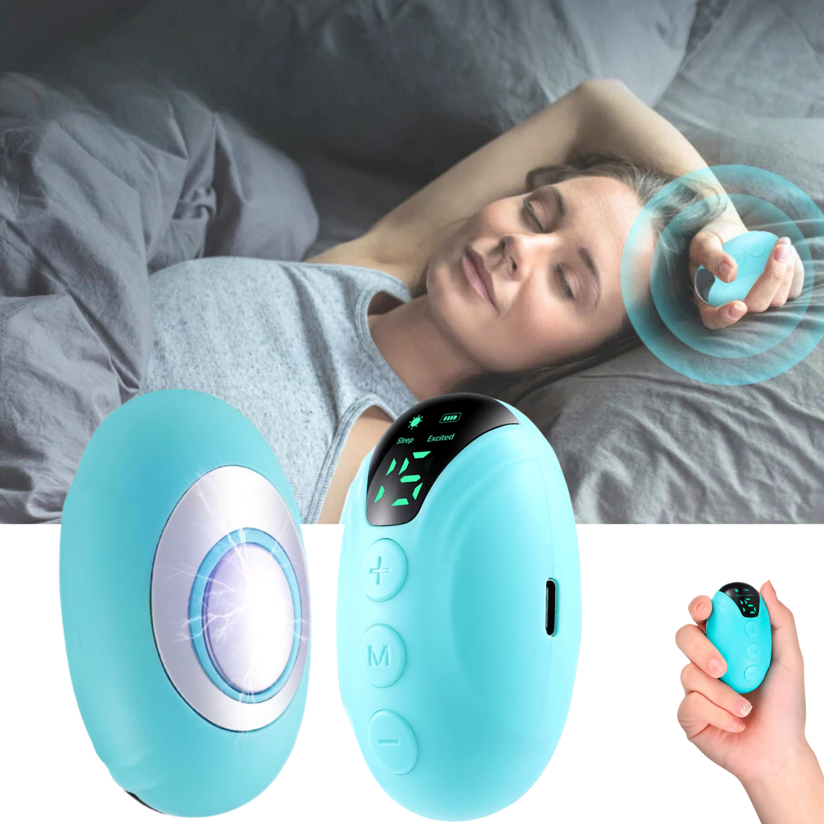 MindControl®: Dispositivo De Relajación Estres, Ansiedad, Insomnio.