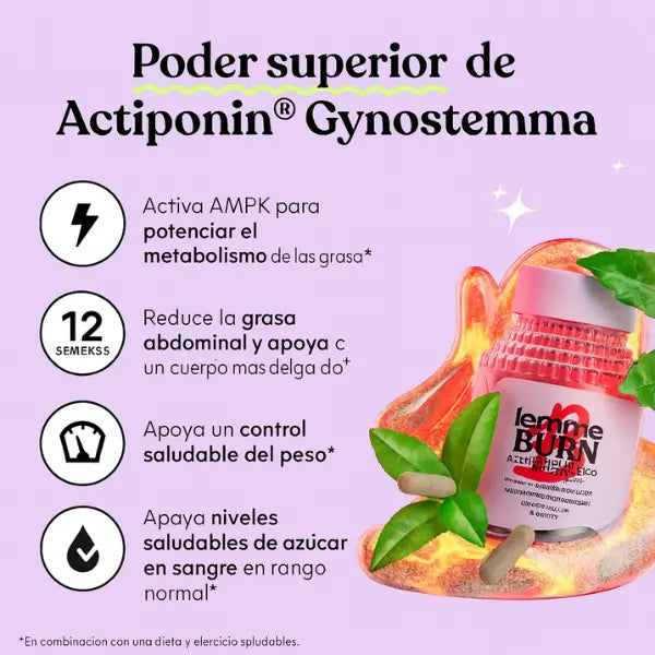 💪 Lemme Burn™ Activador metabólico - Quema grasa abdominal más rápido