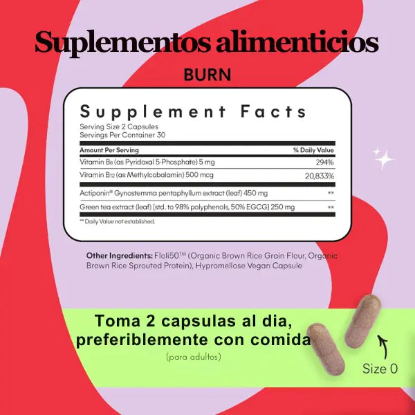💪 Lemme Burn™ Activador metabólico - Quema grasa abdominal más rápido