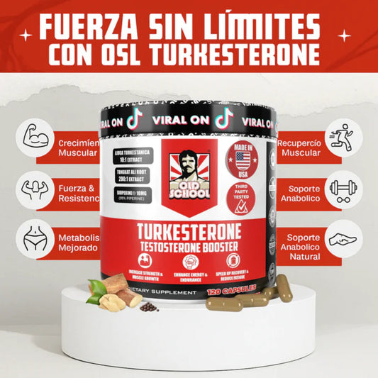 Turkesterone Tongkat Ali IMPORTADO Old School – Rendimiento Real🧔‍♂️💪