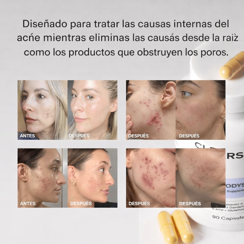 CLEARSTEM 💊 La Nueva Forma de Cuidar Tu Piel: Desde Adentro, No Con 10 Productos