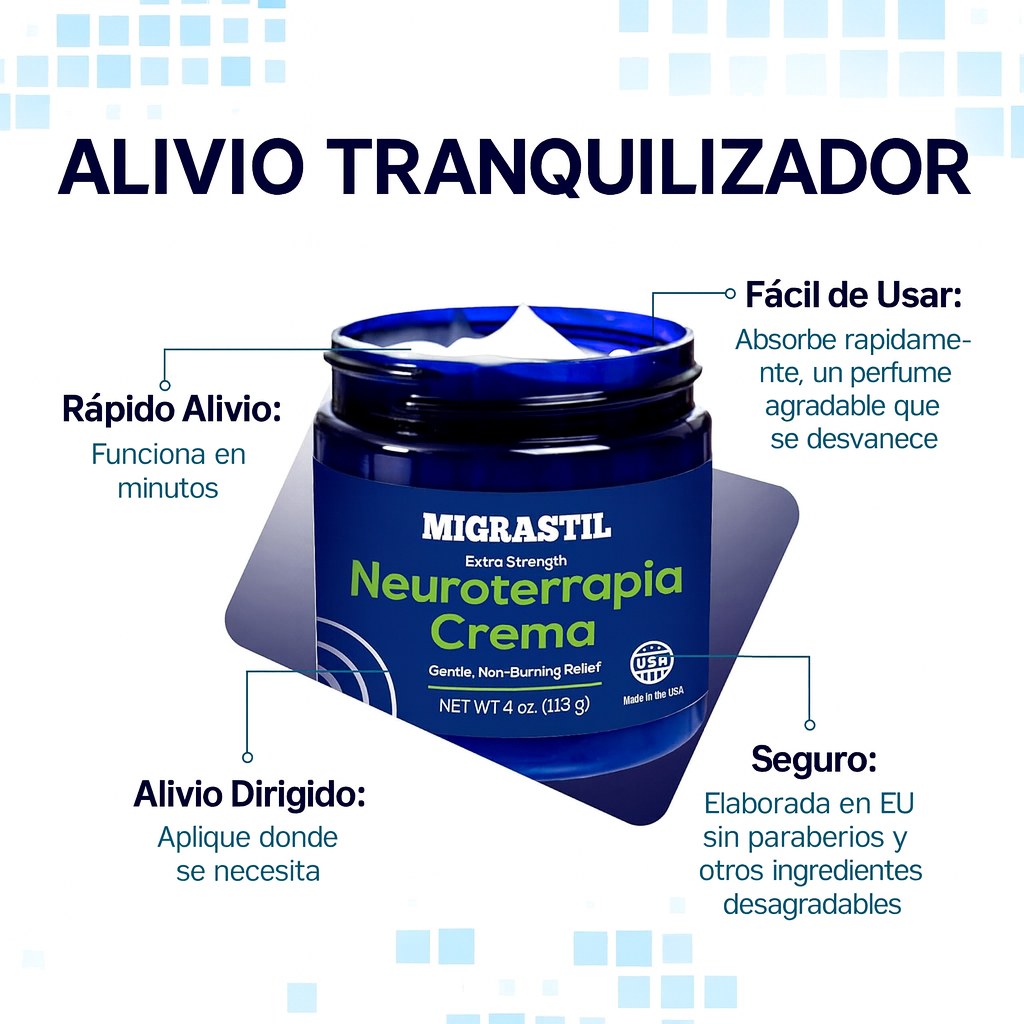 Alivio real para la neuropatía… sin ardor, sin mentol y sin irritación. 🌿
