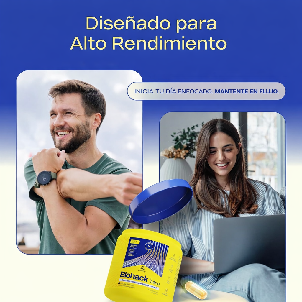 Biohack Mind 🚀⚡ ACTIVA TU MENTE EN MODO NIVEL PRO