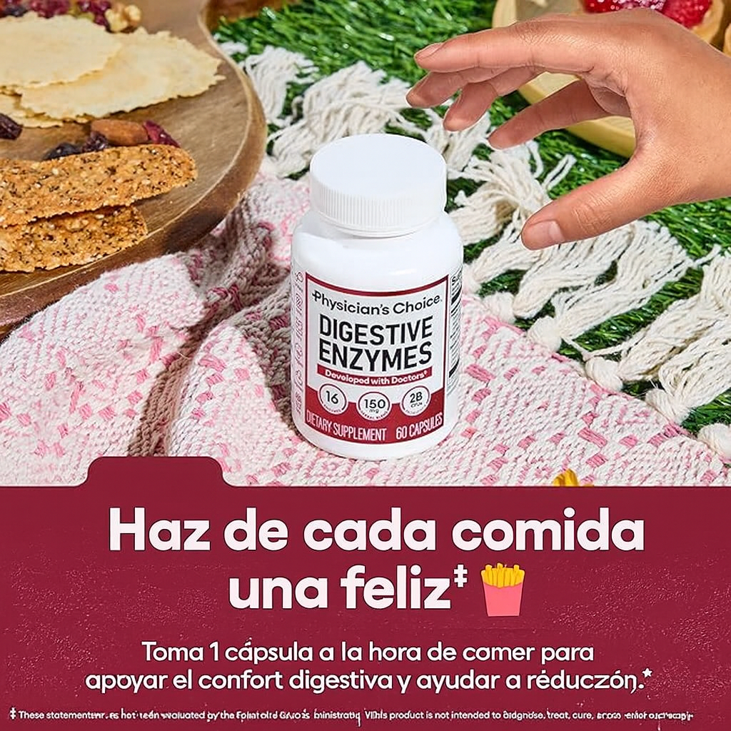 DIGESTIVE ENZIMES ⚡Desbloquea tu mejor digestión en cada comida 💚