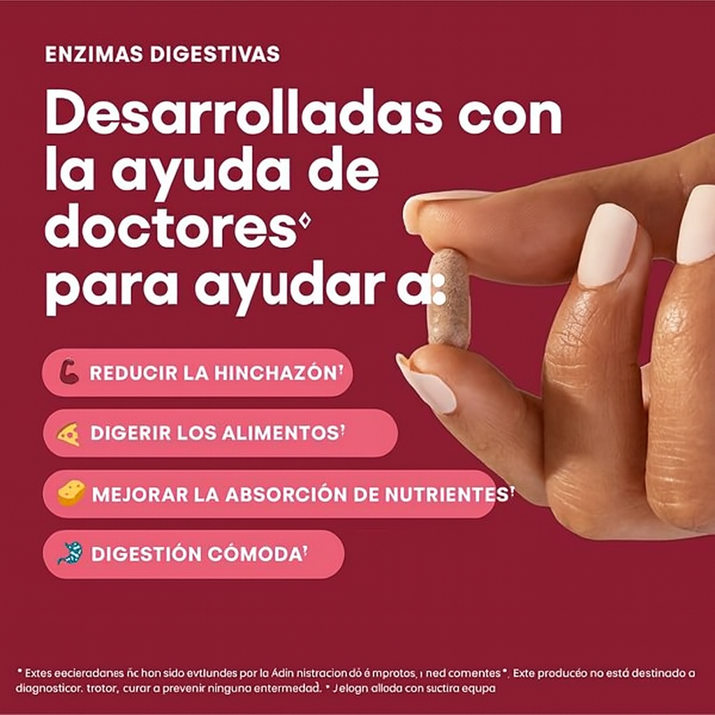 DIGESTIVE ENZIMES ⚡Desbloquea tu mejor digestión en cada comida 💚