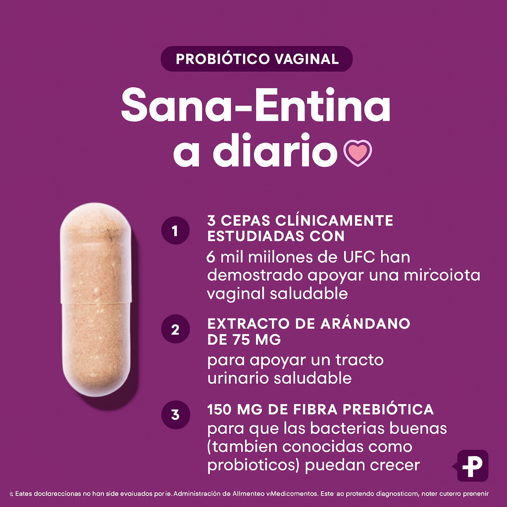 VAGINAL PROBIOTIC - 💗🌿 Recupera tu equilibrio íntimo de forma natural
