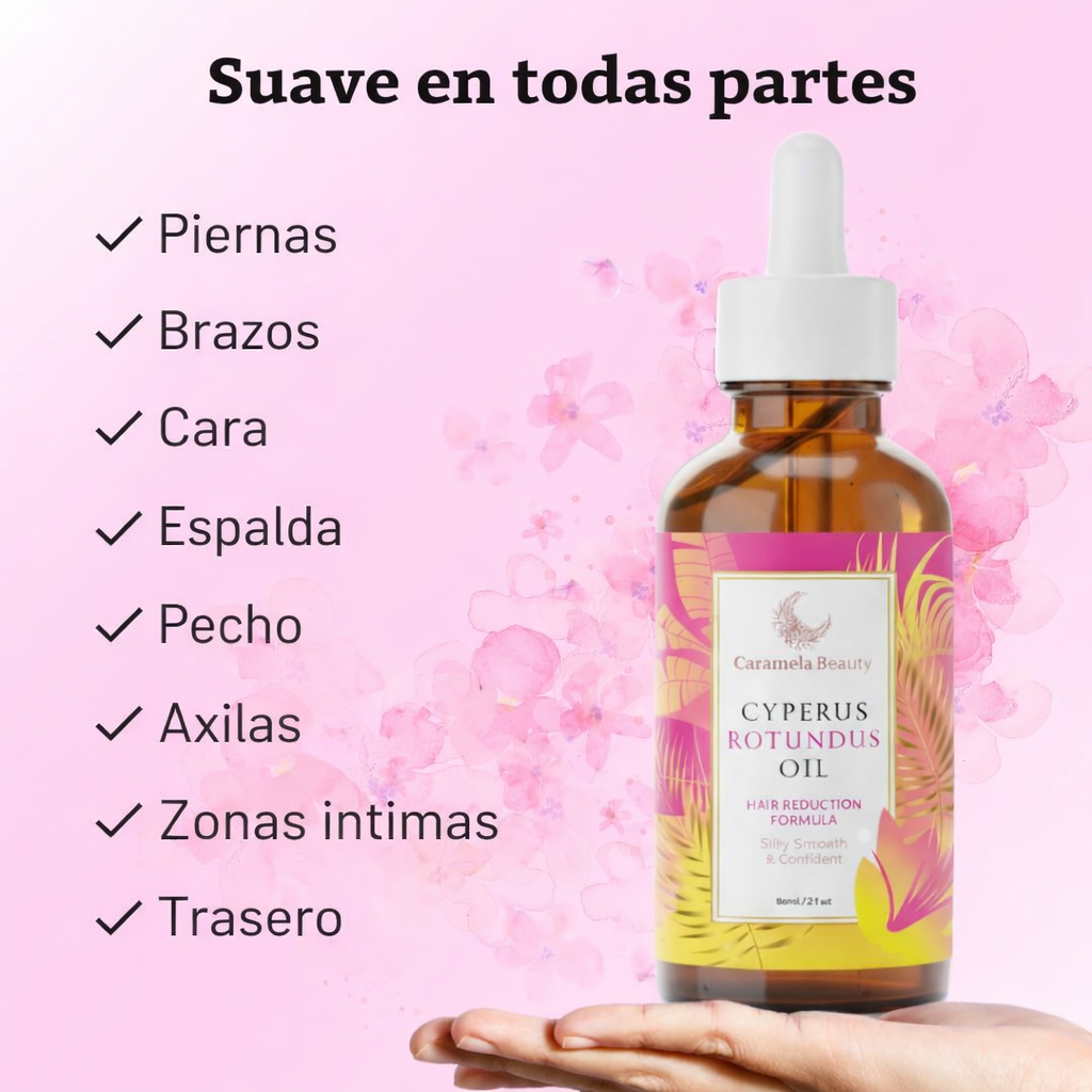 Cyperus Rotundus✨ Menos vello, más suavidad de forma natural