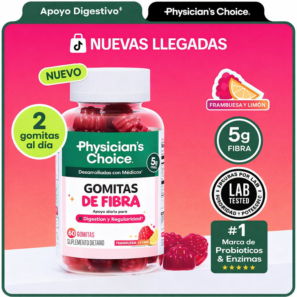 GOMAS DE FIBRA💚Digestión Saludable Todos Los Días😋