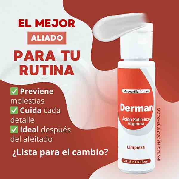 🧴Derman® - Mascarilla íntima Especializada para hombres que quieren sentirse cómodos