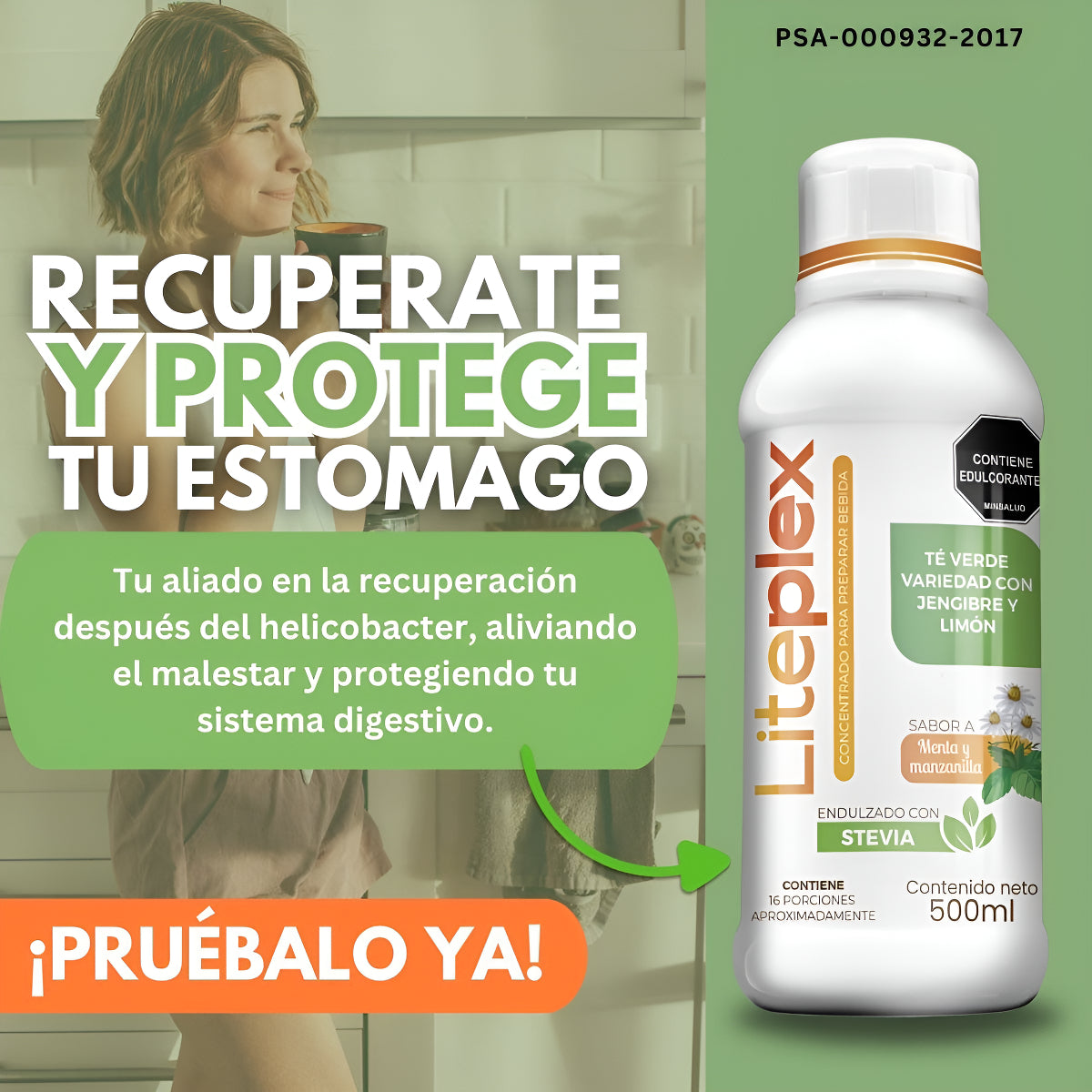 LITEPLEX 🌿 Tratamiento para la Gastritis, reflujo y acidez