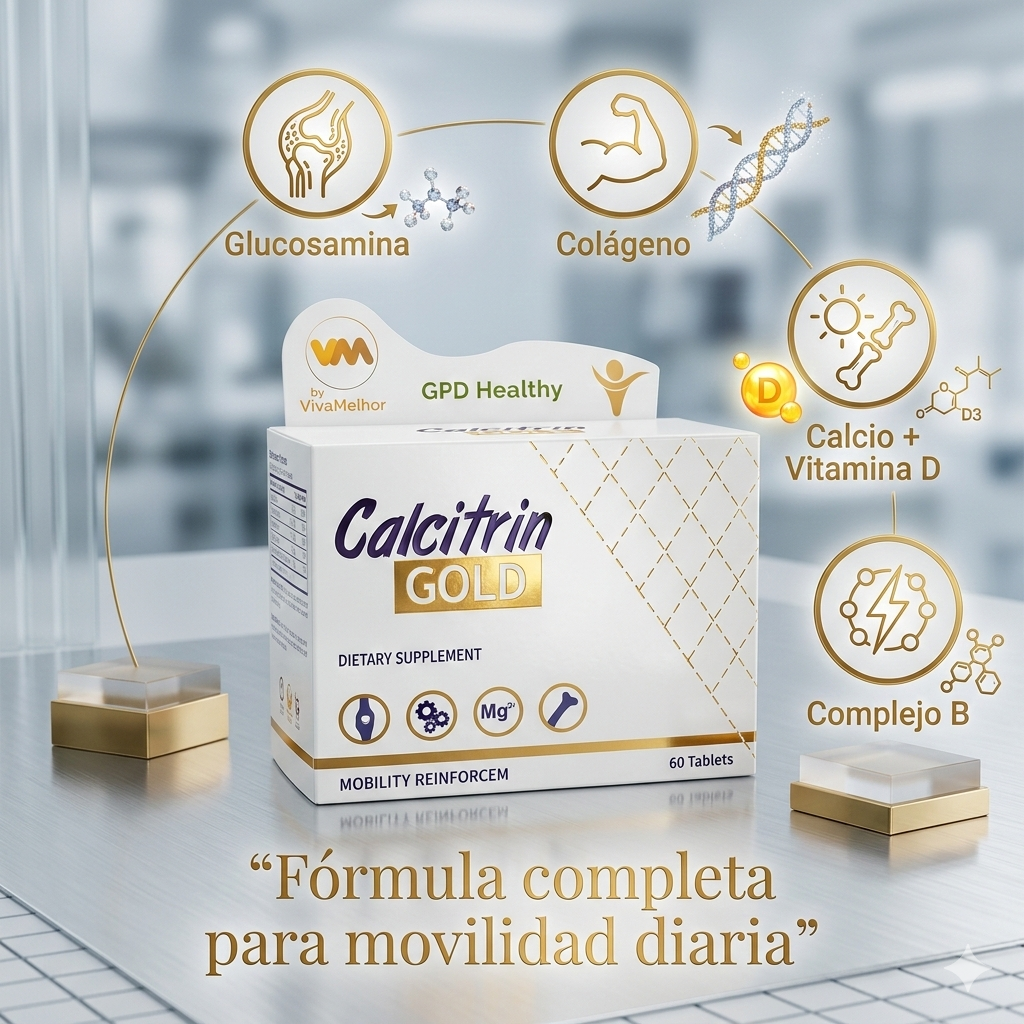 CALCITRIN GOLD 🦴 Recupera Tu Movilidad y Vive Activo Sin Importar la Edad