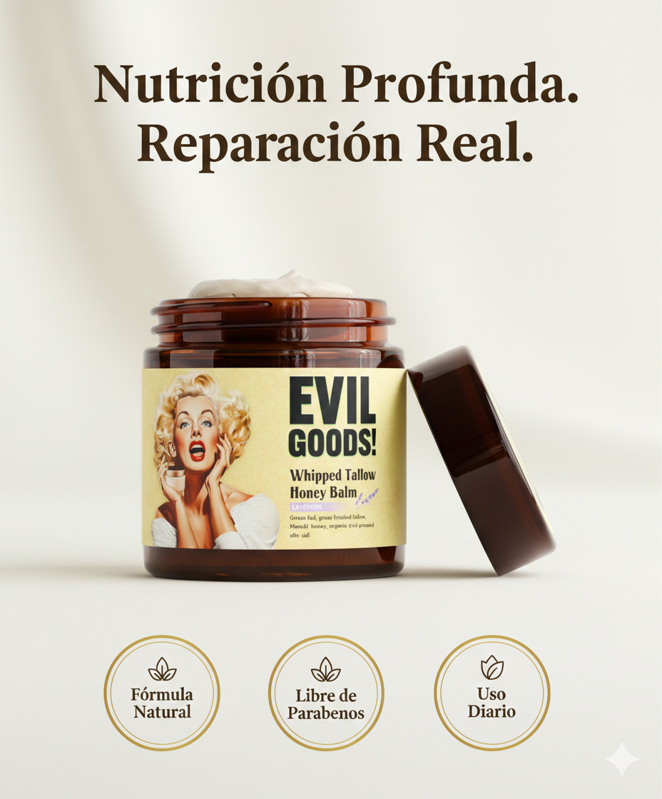 EVIL GOODS 🧴¡Hidratación profunda que repara la piel desde la primera aplicación!