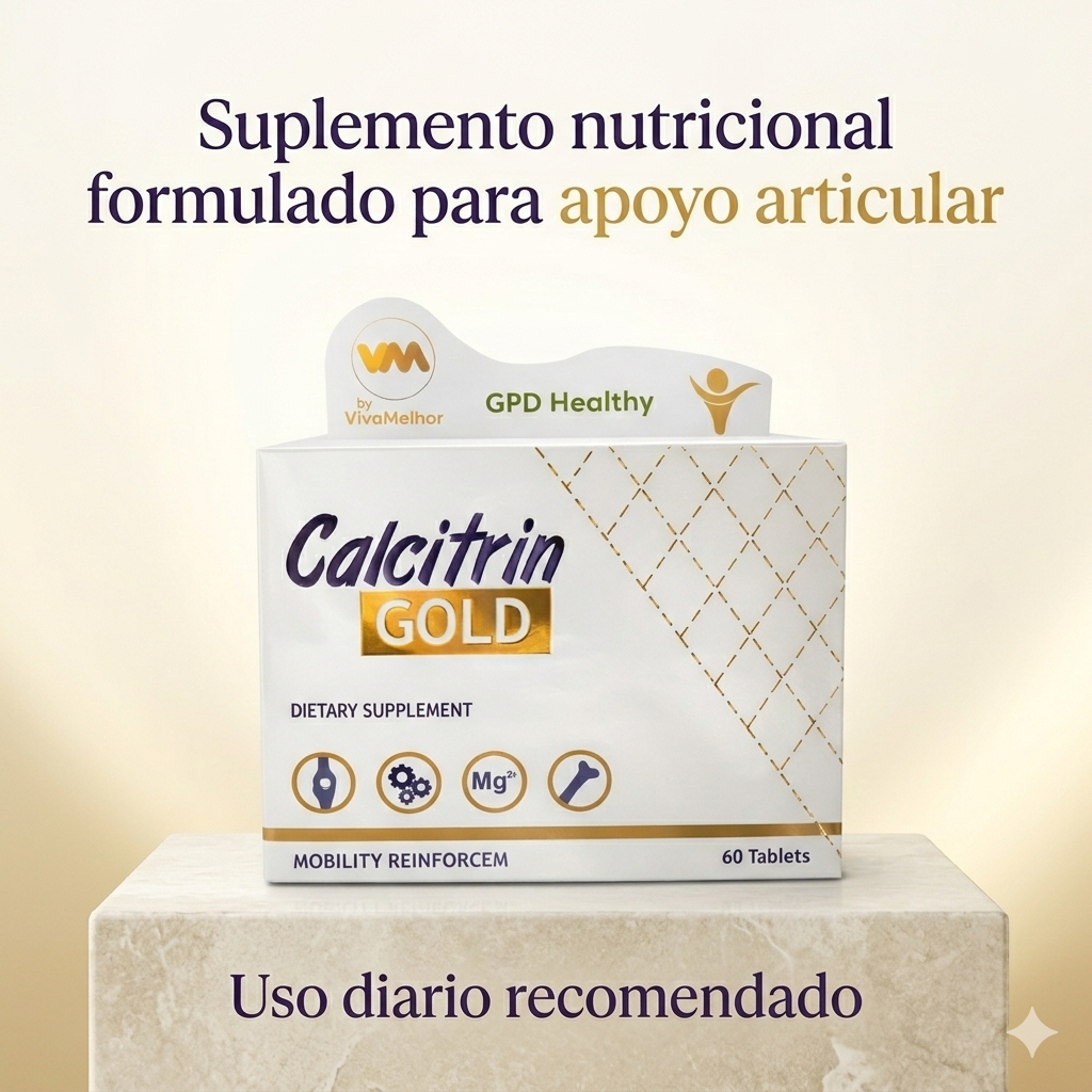 CALCITRIN GOLD 🦴 Recupera Tu Movilidad y Vive Activo Sin Importar la Edad