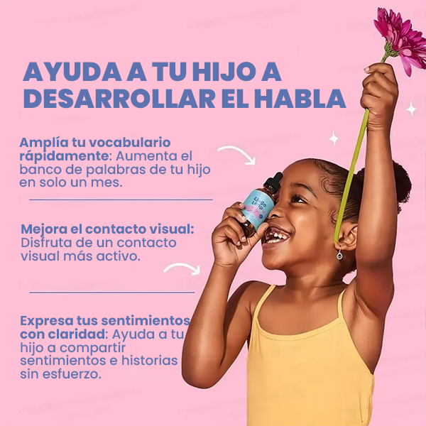 🗣️El aliado natural para el habla de tu hijo - Claridad y confianza + Obsequio (Juguete)