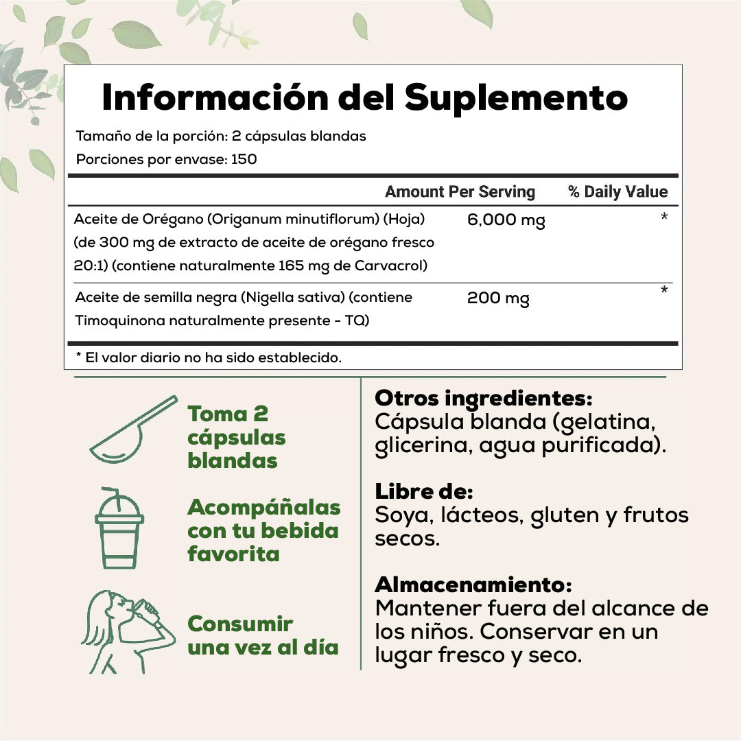 🌿 Oil of Oregano – El Secreto Natural Que Tu Cuerpo Estaba Esperando⚕️