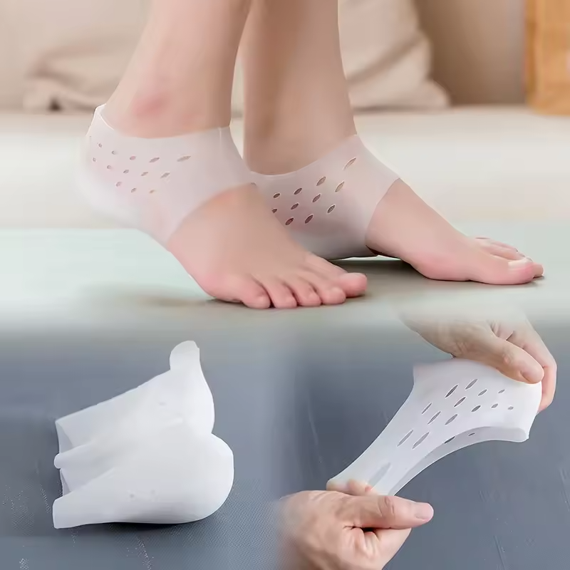 Transforma Cada Paso en Confort: Taloneras de Silicona con Tecnología de Alivio Activo👇