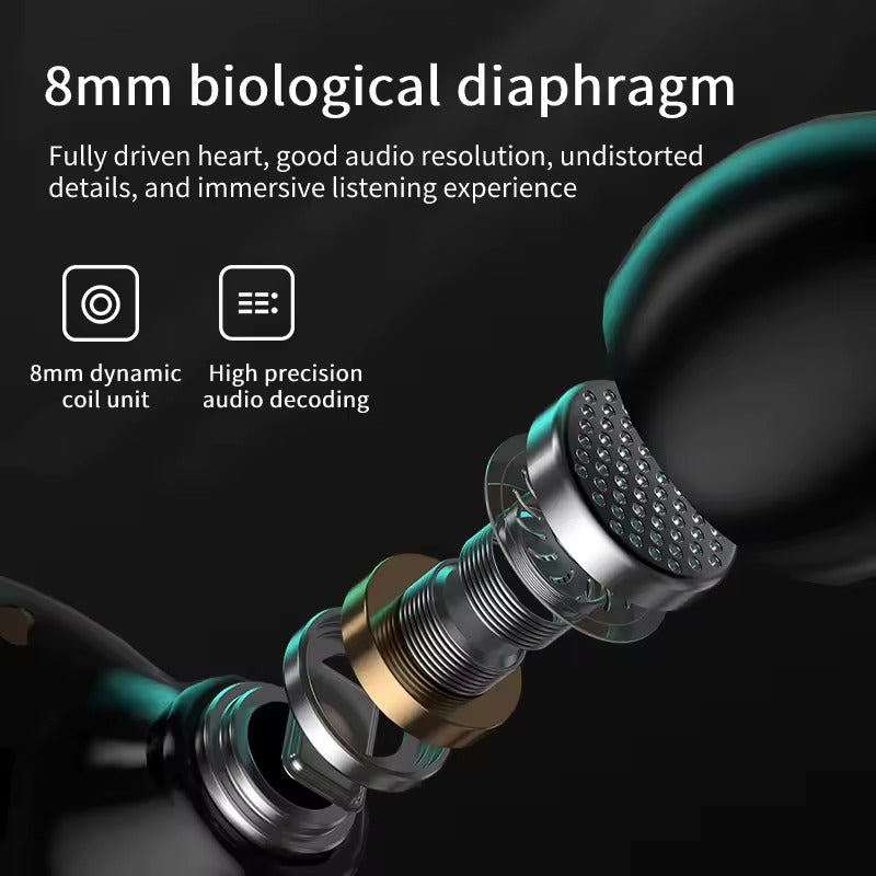 AURICULARES INALAMBRICOS M25: Cancelación de Ruido Inteligente👇👀