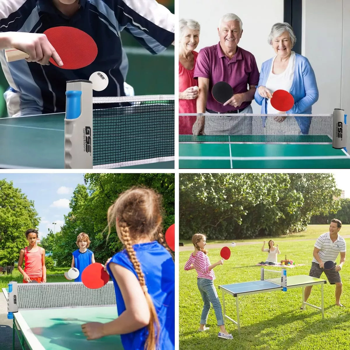 Table tennis set