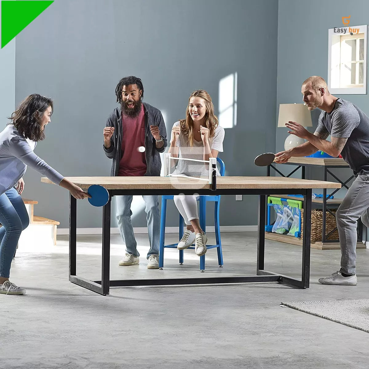 Table tennis set
